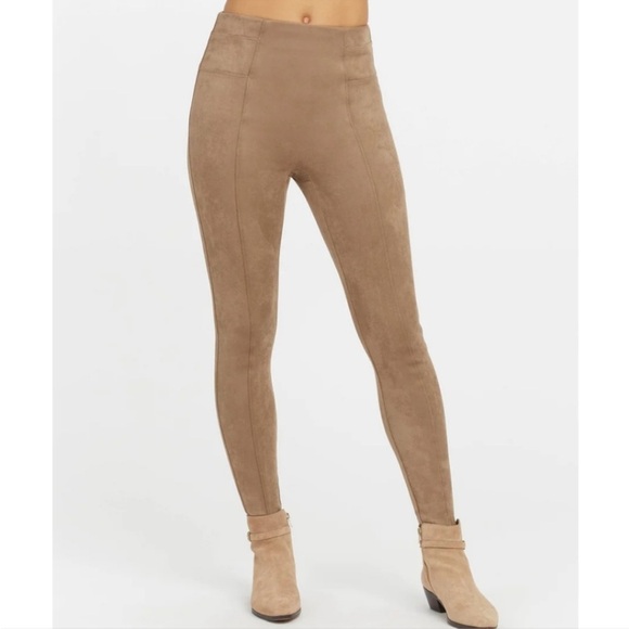 SPANX Faux Suede Legging size small NWOT - Picture 5 of 10